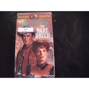 The Rare Breed Western collection VHS movie video james Stewart Brian Kieth NEW